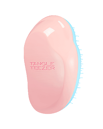 Tangle Teezer Fine And Fragile Peach Sky - Расческа для волос, персиковый/голубой - hairs-russia.ru
